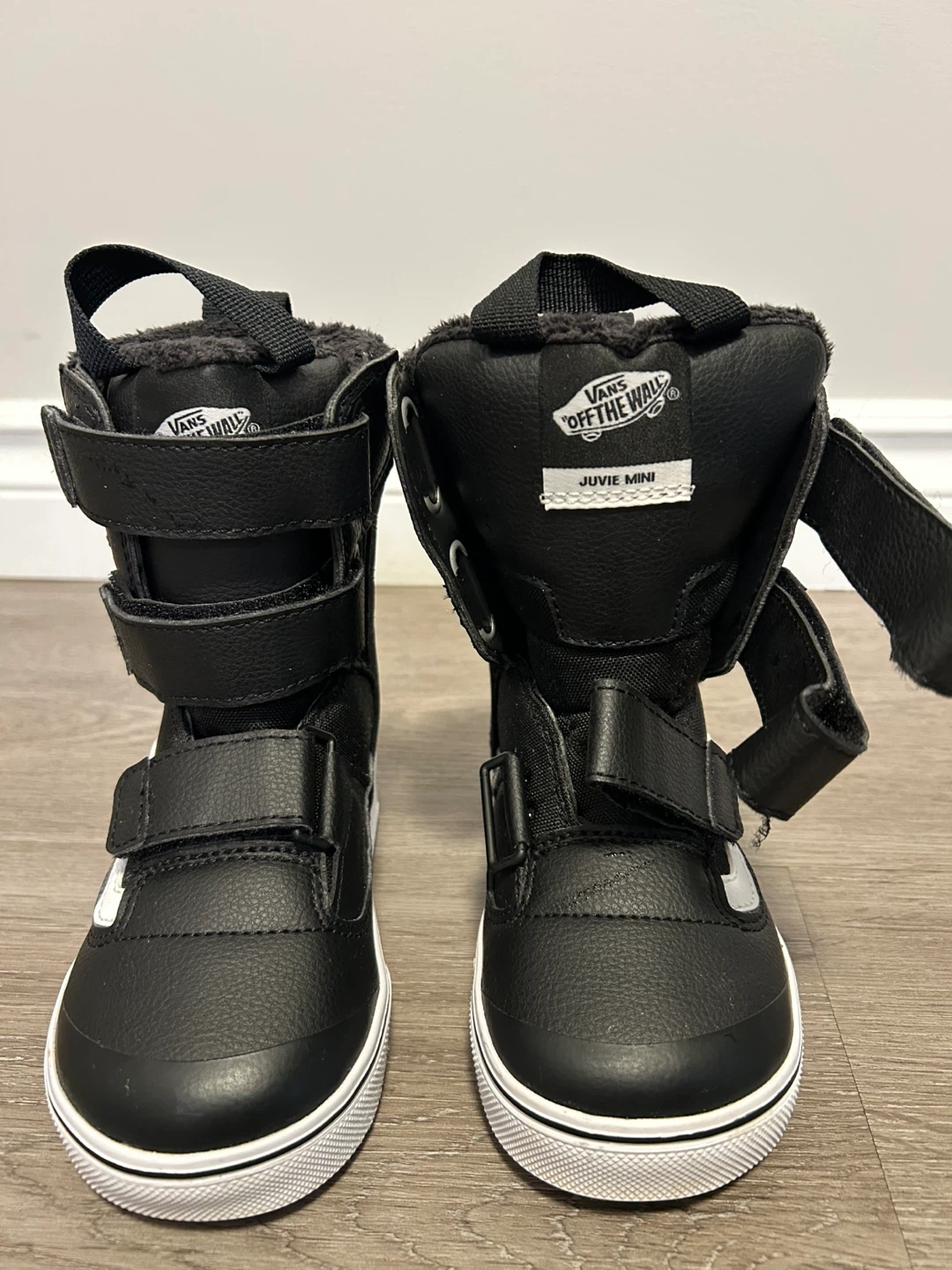 Vans Y JUVIE MINI Black/White Boots - photo 4