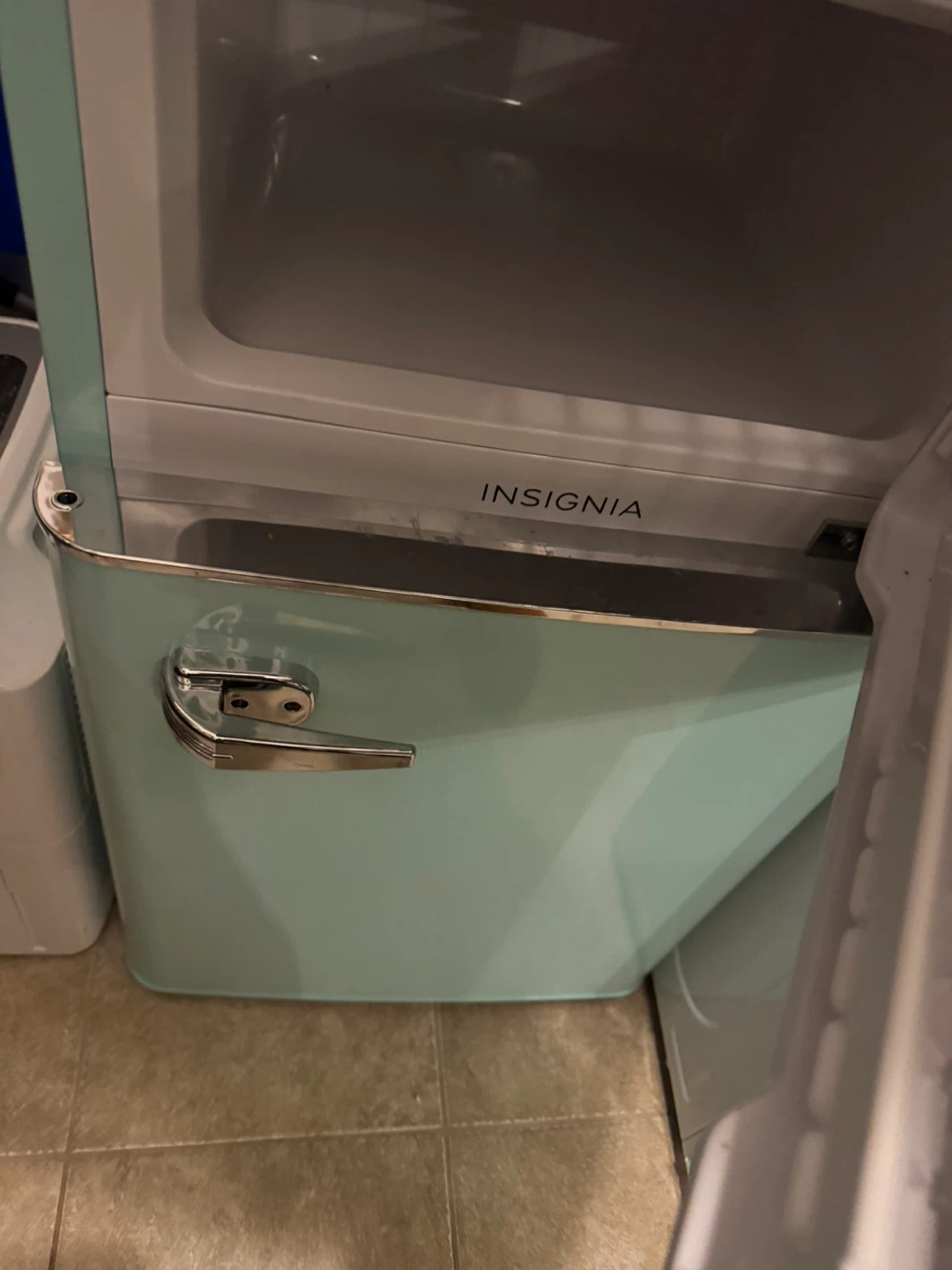 Mini refrigerator mint color - photo 2