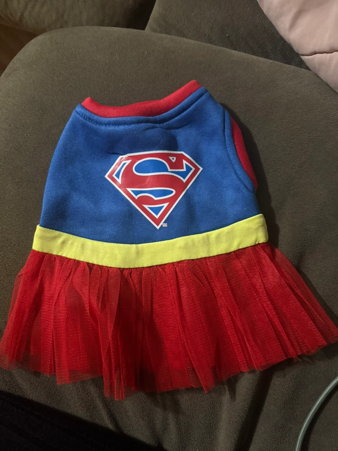 DC Comics Supergirl Dog Dress - Xs