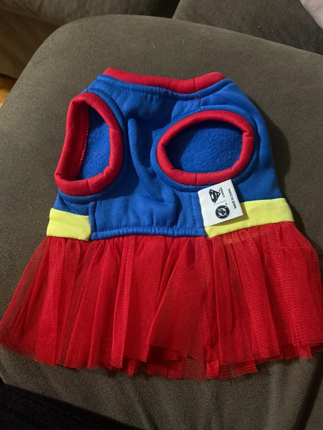 DC Comics Supergirl Dog Dress - Xs image indicator(2)