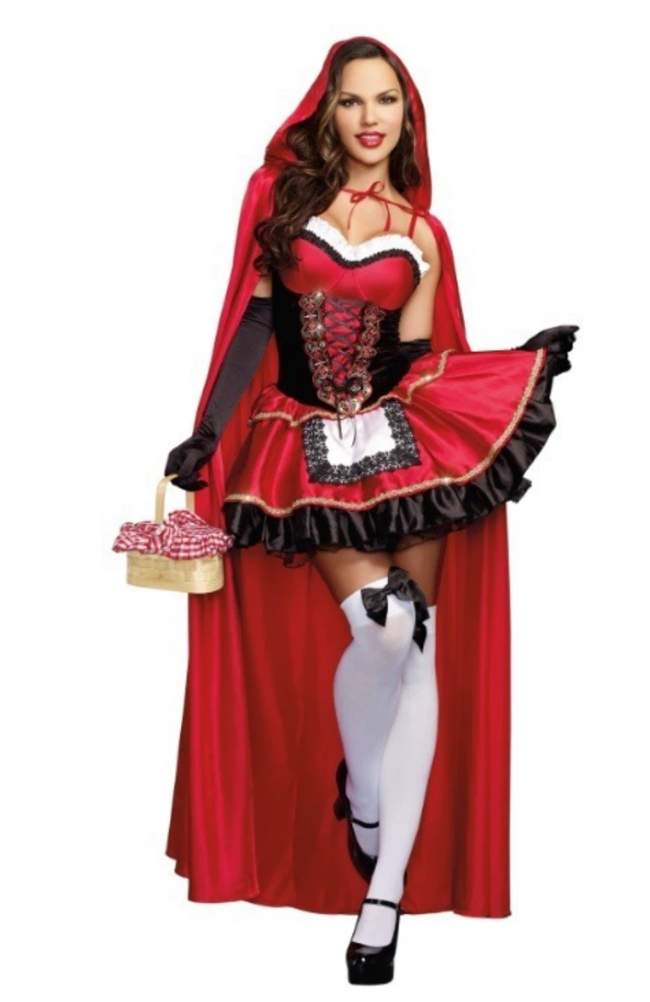Women's Little Red Riding Hood Costume -Medium - photo 2