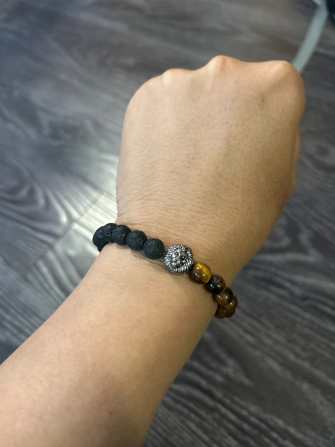 Lion head bracelet