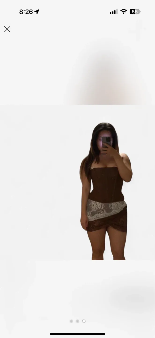 Set: corset top with matching skirt image indicator(2)