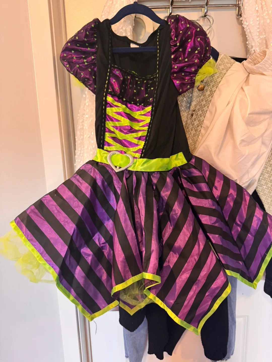 Witch Halloween Costume - Purple & Black image indicator(5)