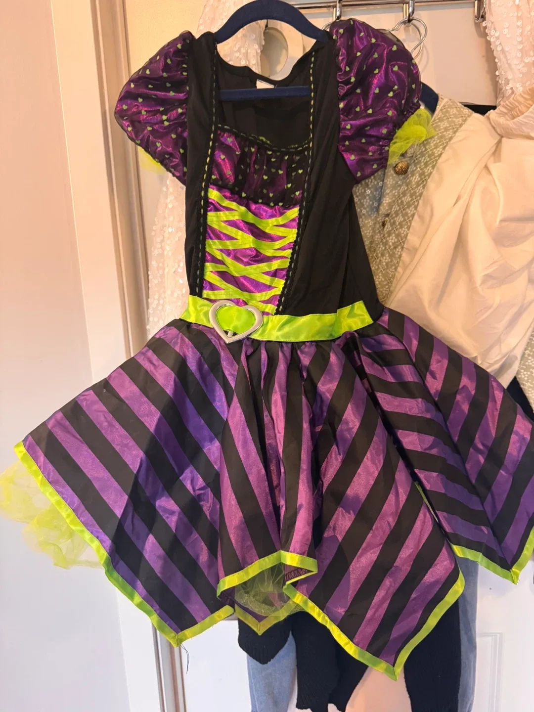 Witch Halloween Costume - Purple & Black image indicator(4)