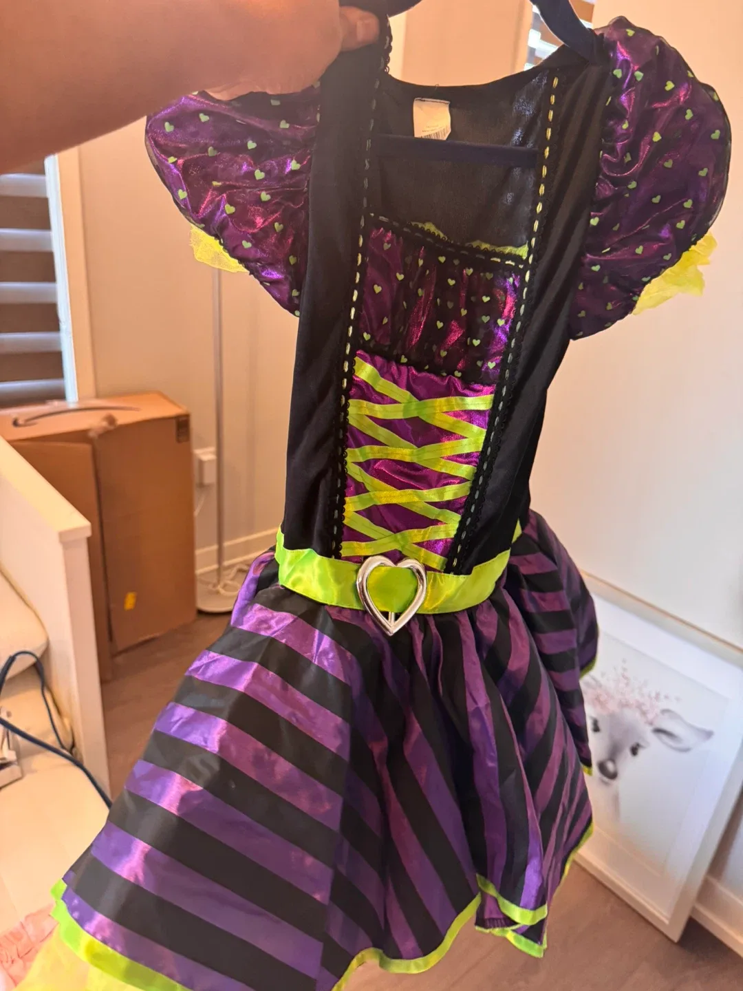 Witch Halloween Costume - Purple & Black image indicator(2)