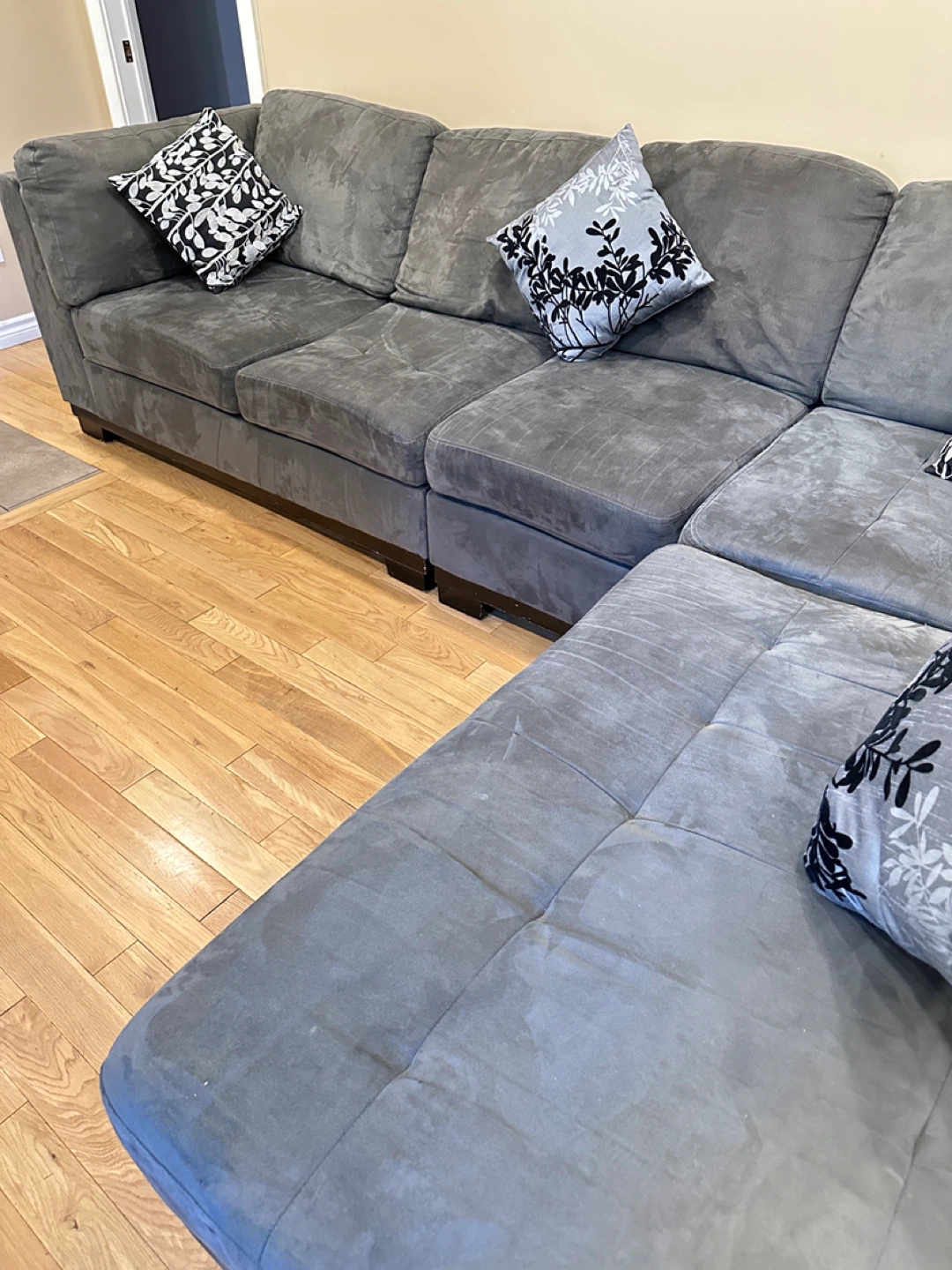 Modern Grey Sectional Sofa with Chaise (CAN DELIVER) - photo 2