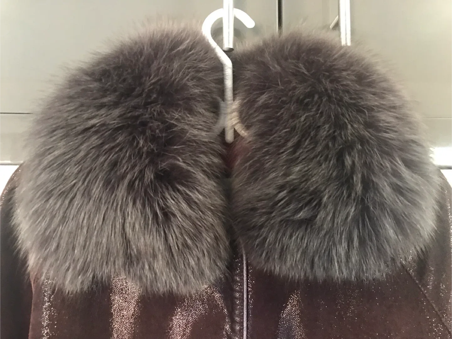 Ladies Genuine leather coat image indicator(4)