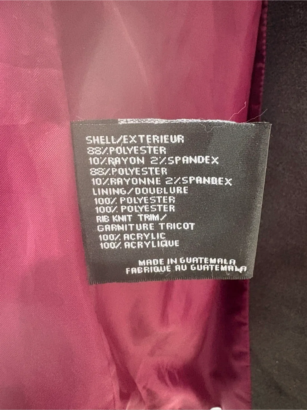 DKNY Gray Hooded Coat Tagged XL fits like S–M image indicator(10)