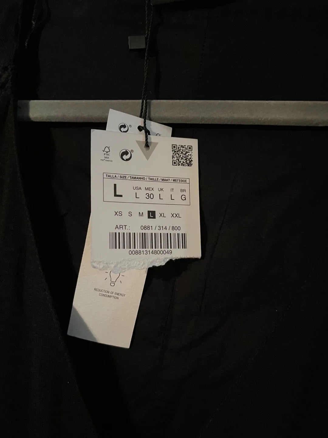 Zara Black Dress - Size L image indicator(4)