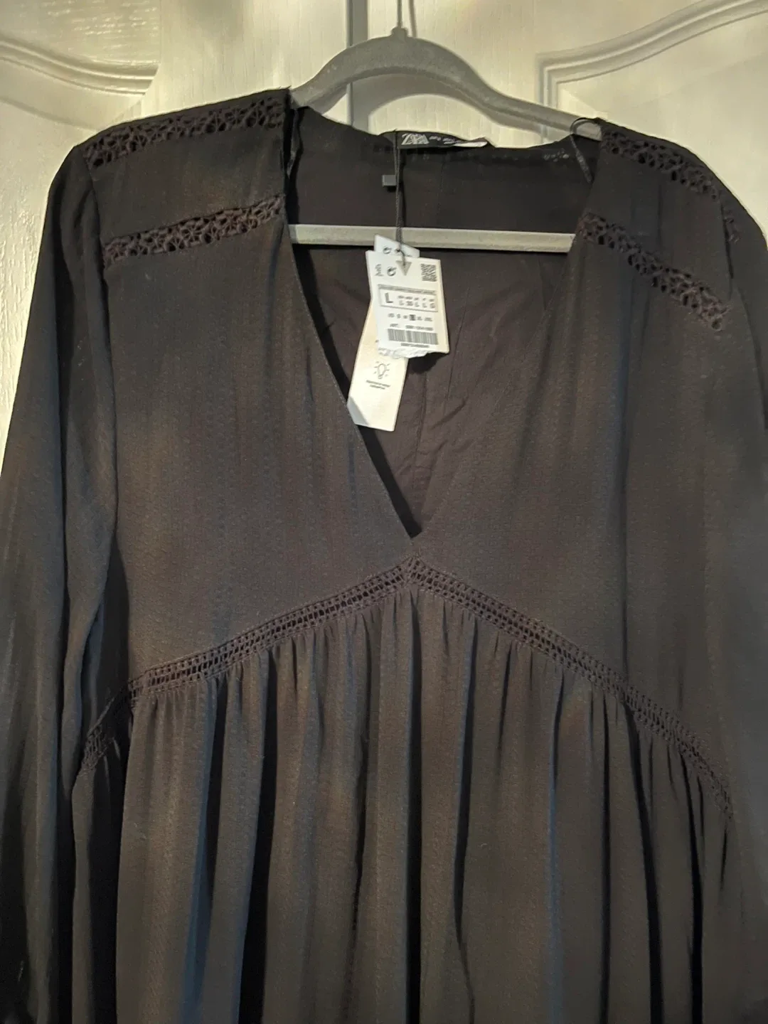 Zara Black Dress - Size L image indicator(2)