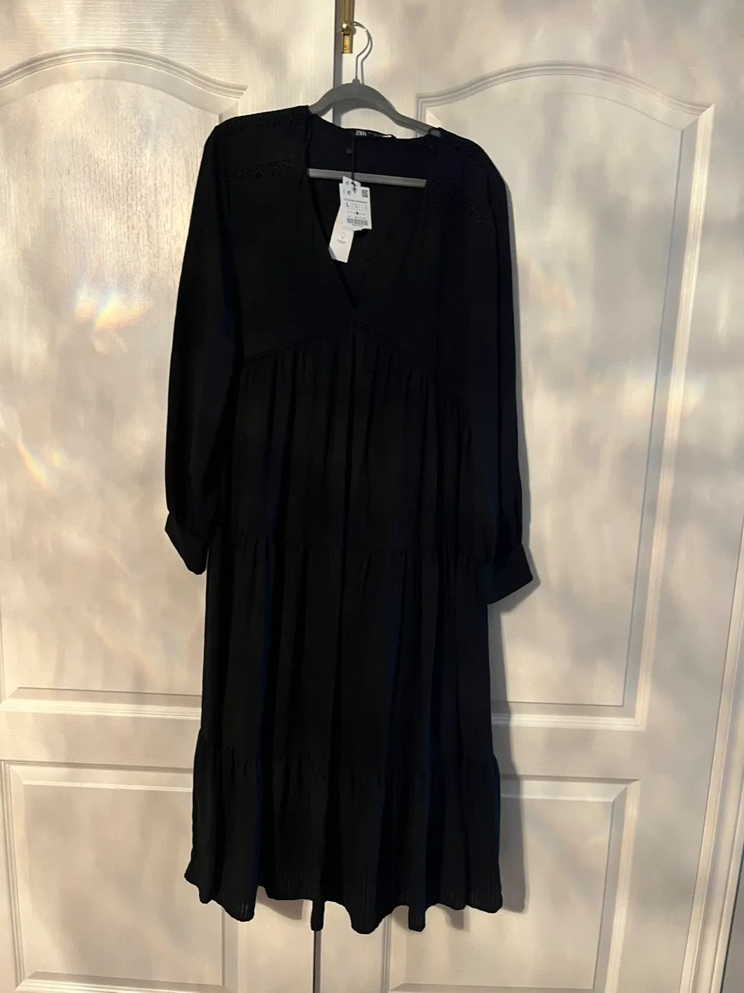Zara Black Dress - Size L image indicator(5)