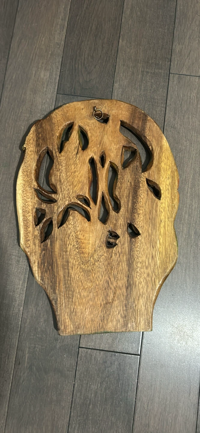 Vintage Wooden Floral Wall Decor - photo 2