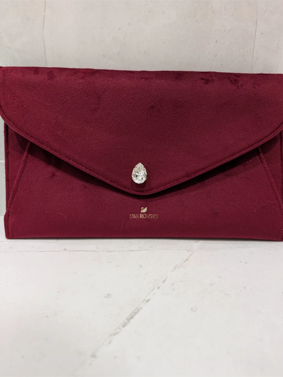 Swarovski Holiday Clutch Bag - Burgundy image indicator(2)