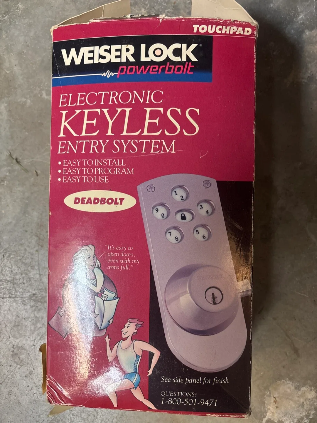 Weiser Lock Powerbolt Electronic Keyless Entry System thumbnail