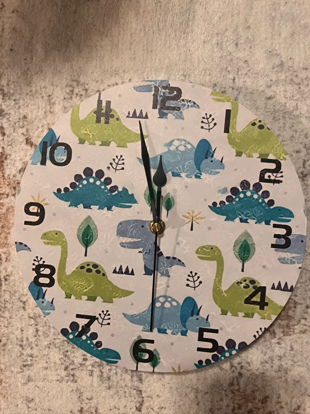 Kids' Dinosaur & Unicorn Wall Clocks