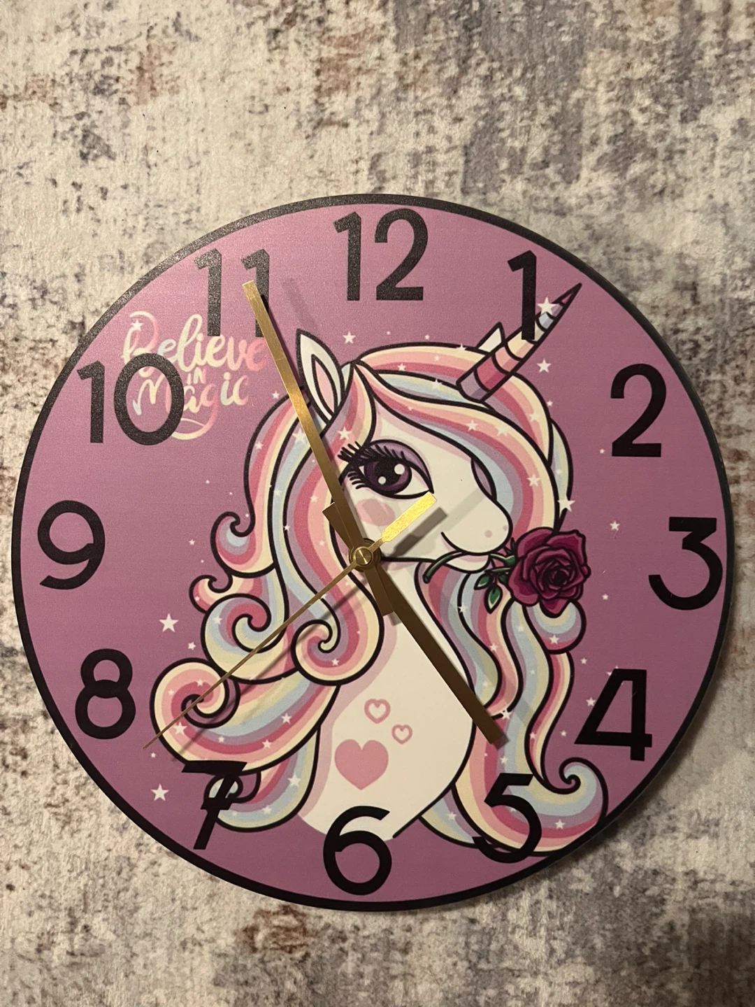 Kids' Dinosaur & Unicorn Wall Clocks - photo 2