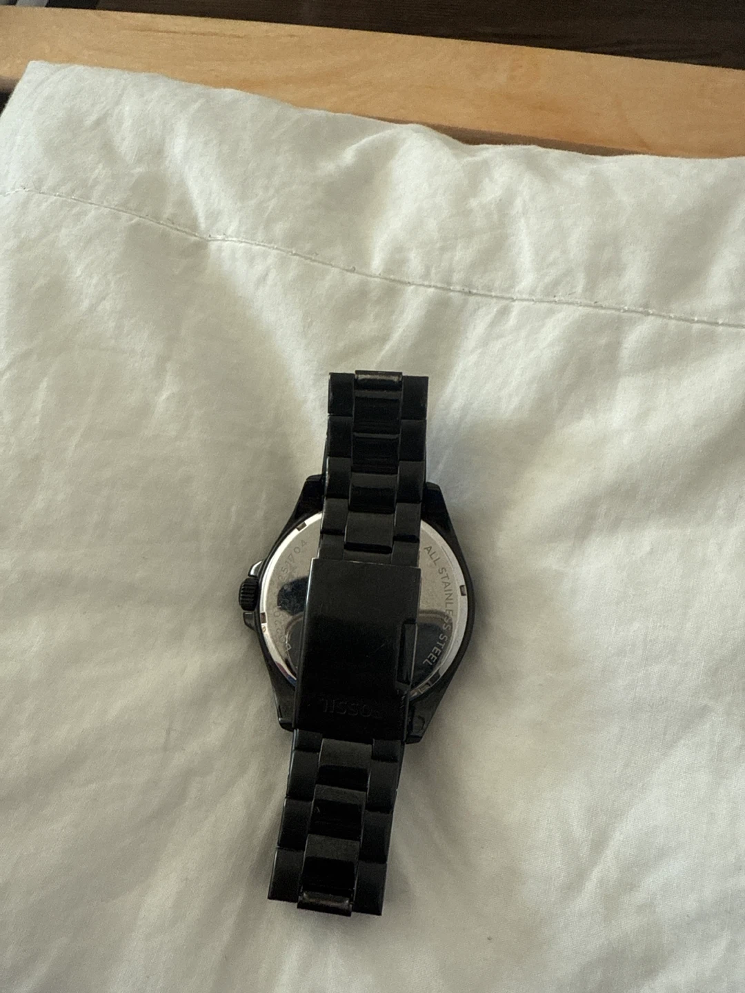 Fossil Men's Black Stainless Steel Watch - photo 2