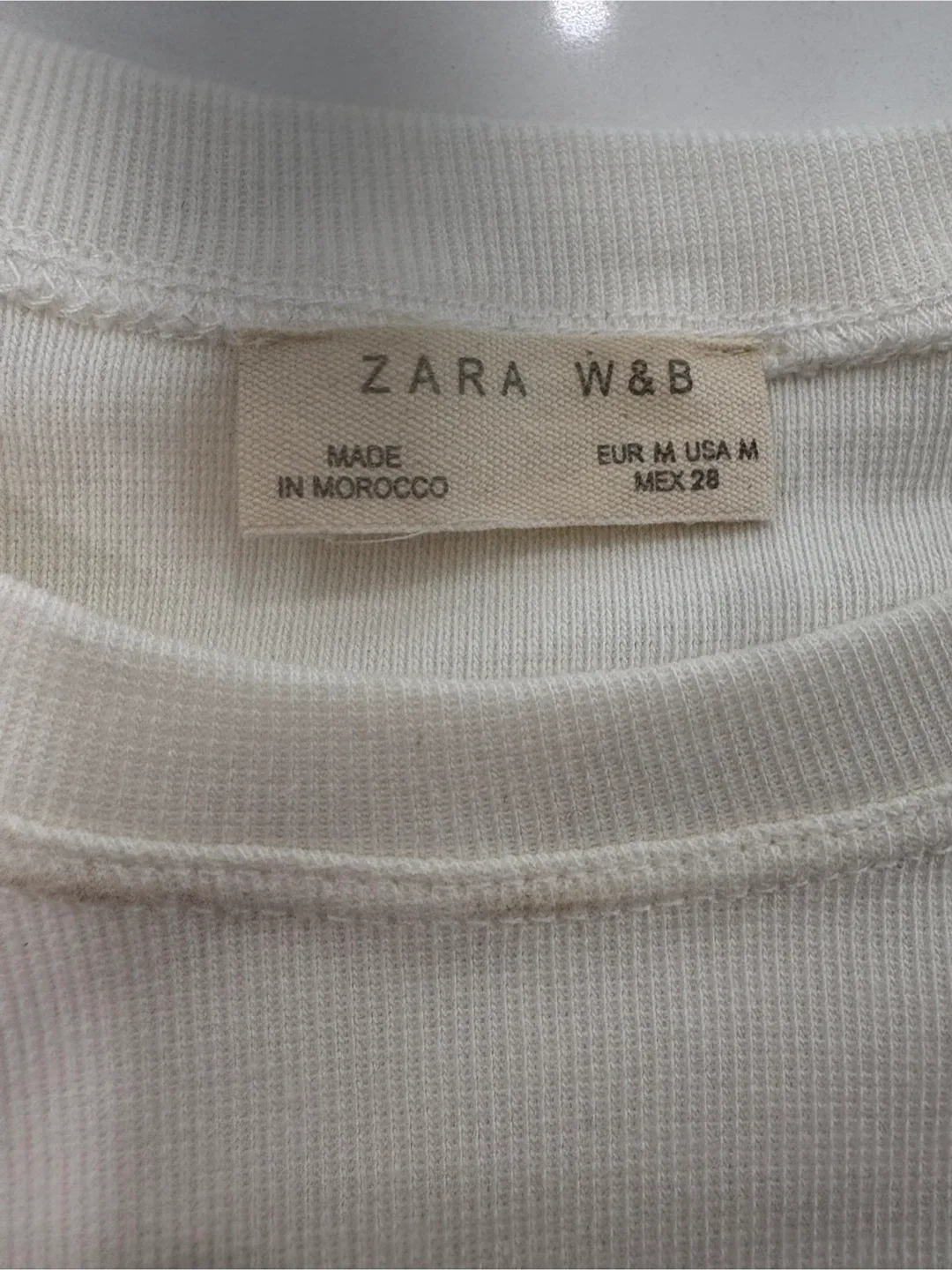 Zara W&B Corset Top - Size M image indicator(2)