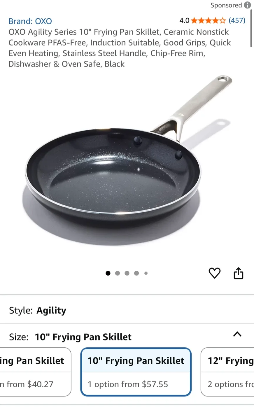 OXO Non-Stick Frying Pan- 10 inch image indicator(4)