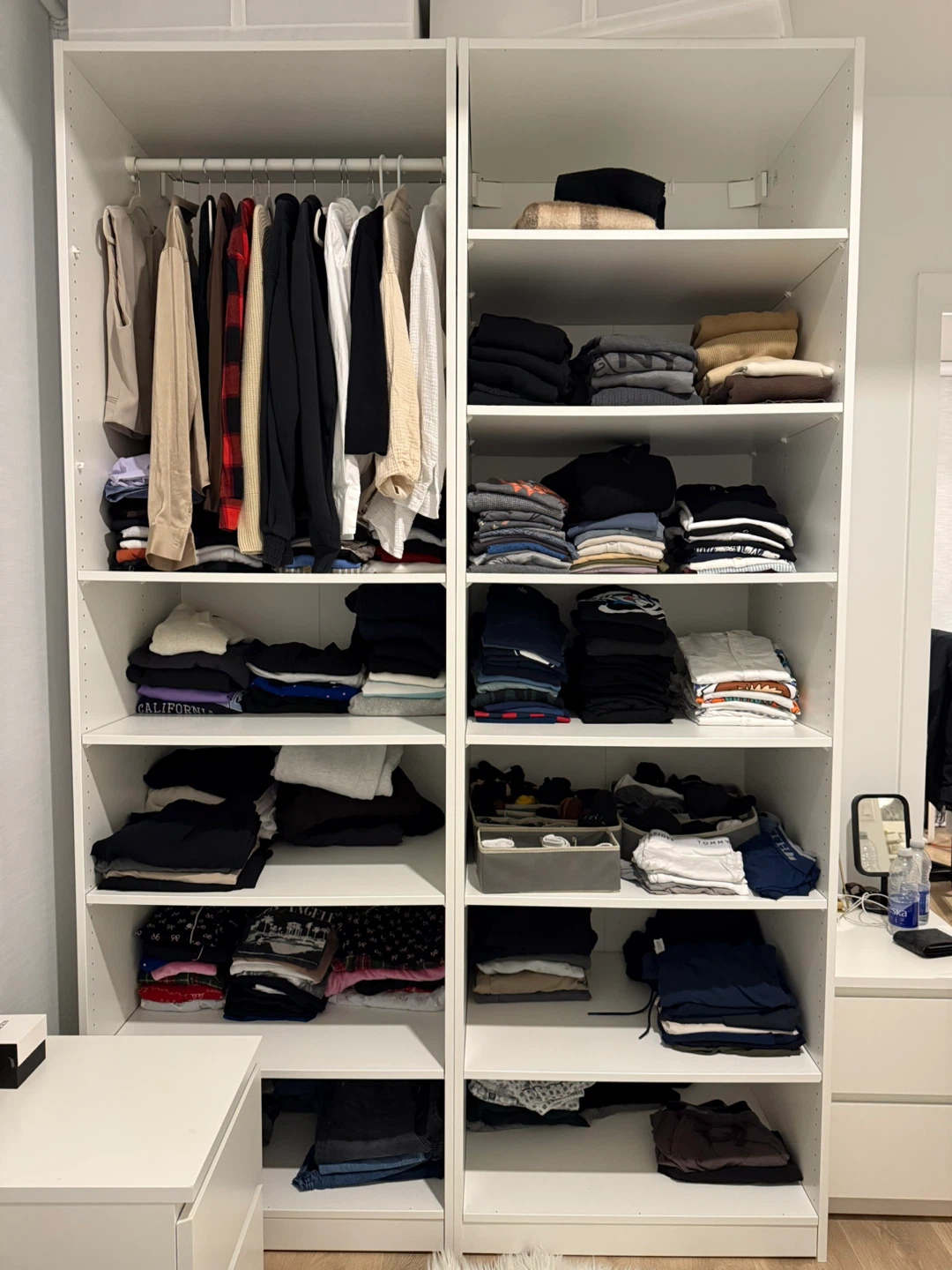 IKEA PAX White Wardrobe Frame (75x58x236 cm)