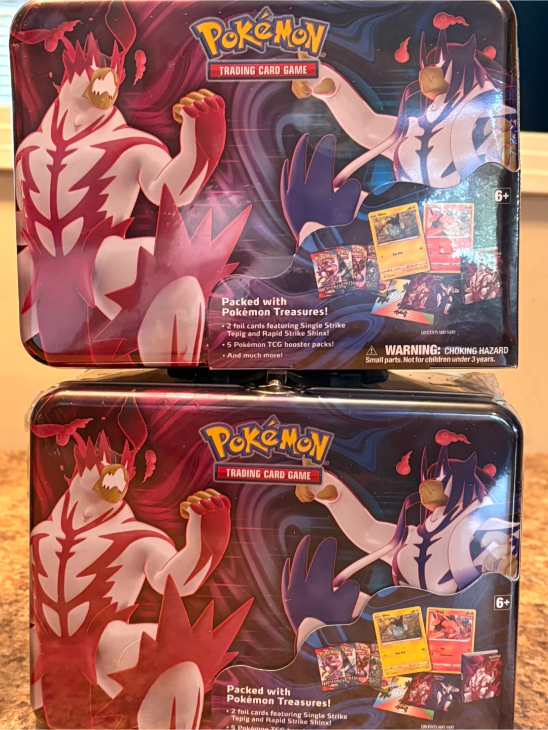 2- BATTLE STYLES FACTORY SEALED SPRING 2021 COLLECTION TIN