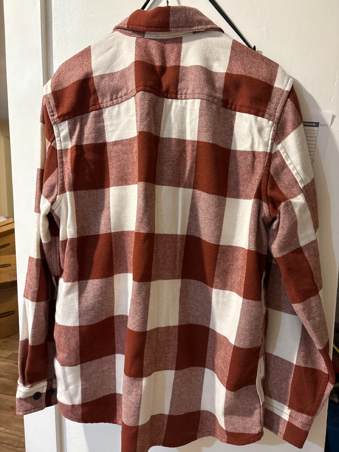 🥕Day 2H&M Men's Plaid Flannel Shirt - Size M - photo 3