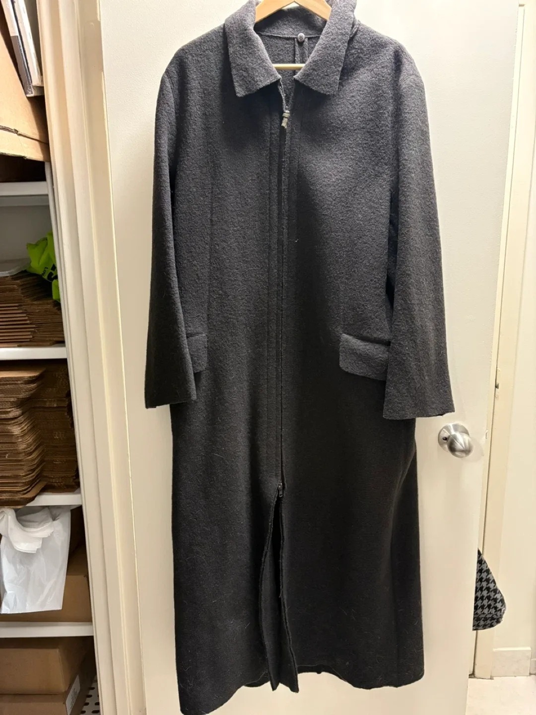Hilary Radley Wool Blend Coat - Size 12 image indicator(2)
