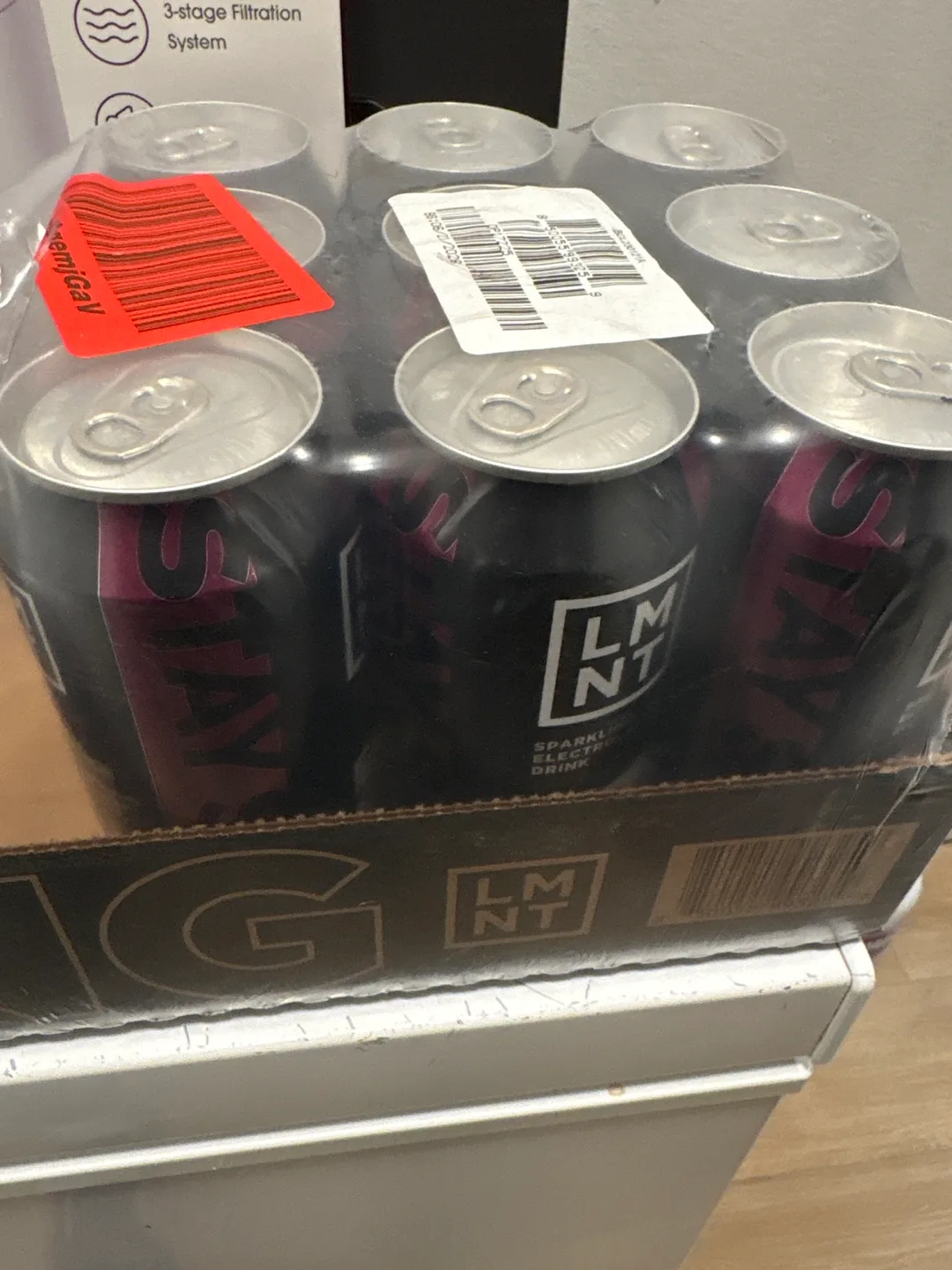 LMNT Electrolyte Drink Mix -10 Pack black cherry thumbnail