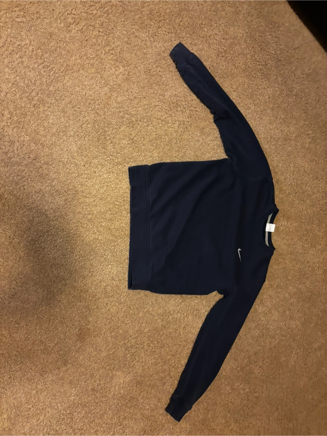Nike Navy Blue Crewneck Sweatshirt