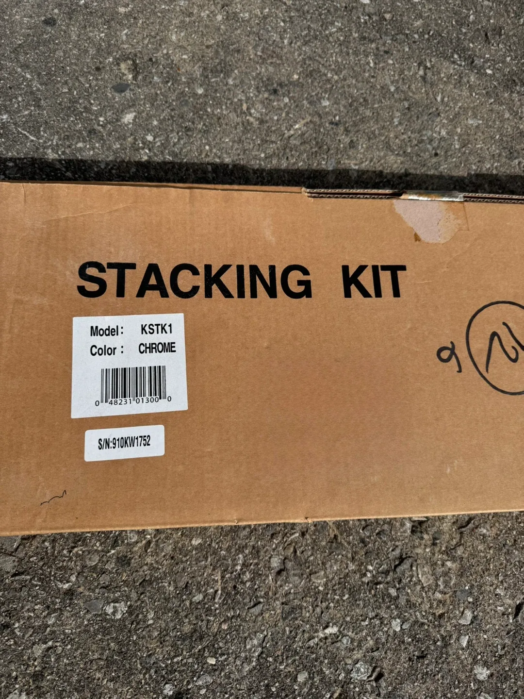 Samsung Stacking Kit - Chrome - KSTK1 thumbnail