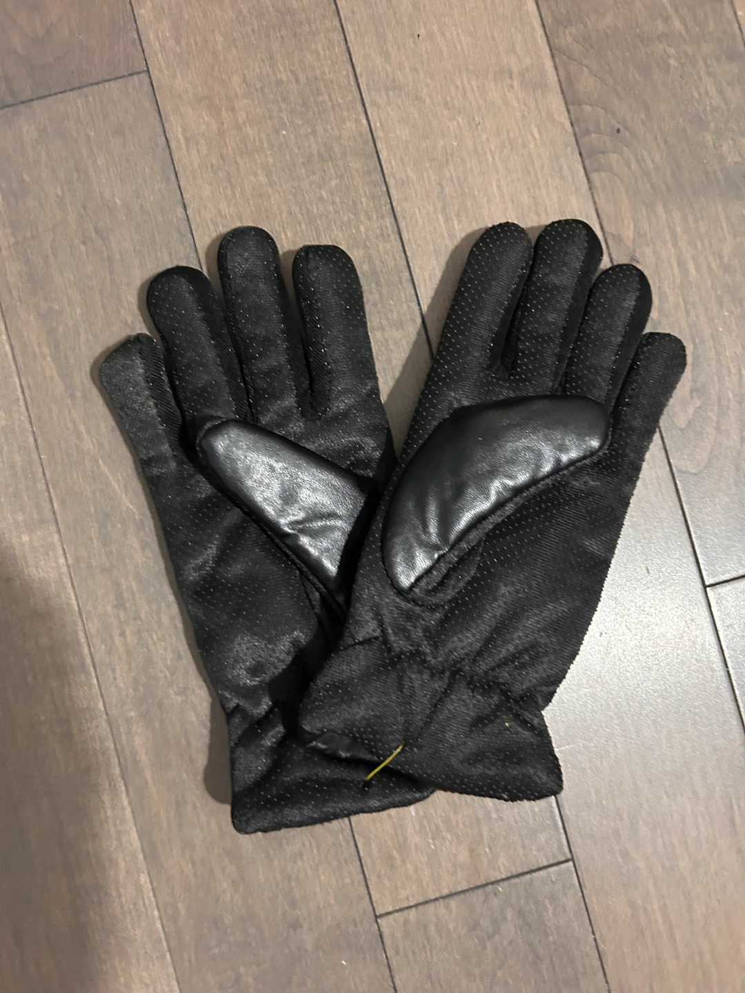 Black Leather Gloves - photo 3