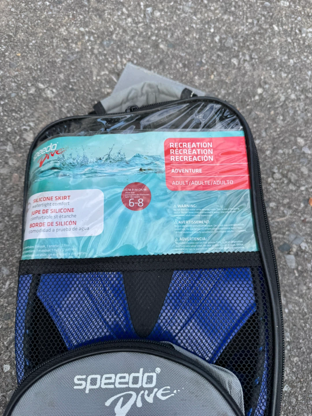 Speedo Dive Set (Size 6-8) - photo 3