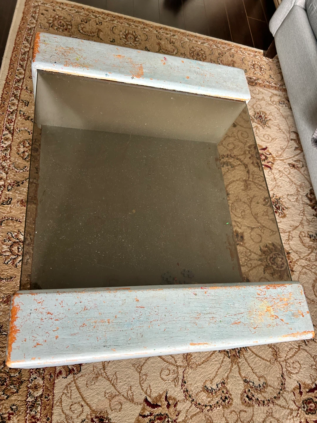 Glass Top Coffee Table