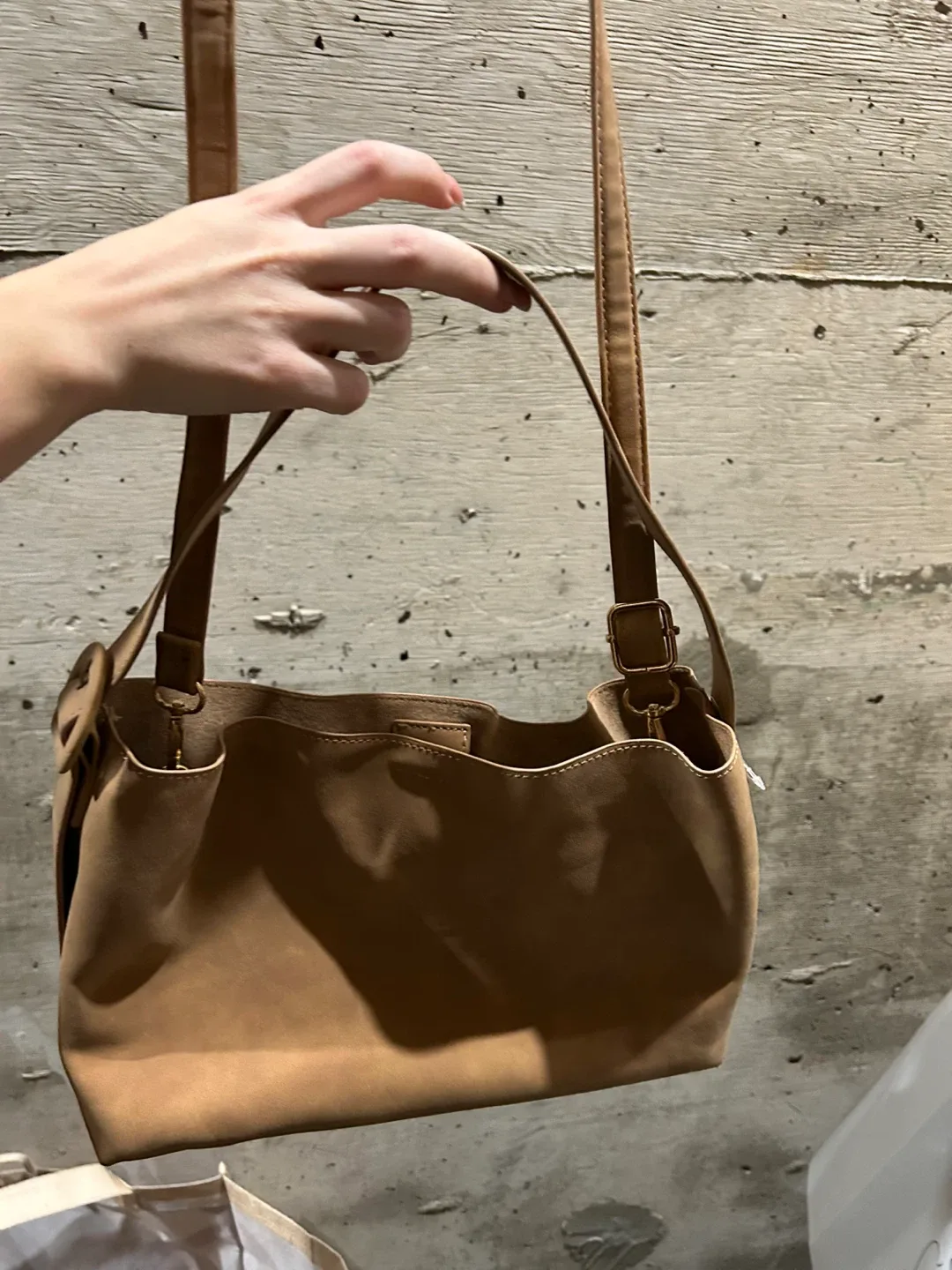Joe Fresh Brown Shoulder Bag thumbnail