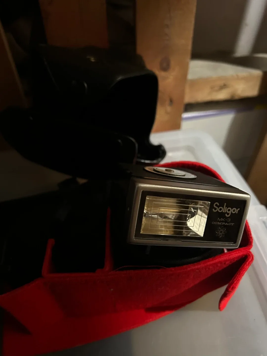 Konica Autoreflex T3 Camera w/ Soligor Flash image indicator(5)