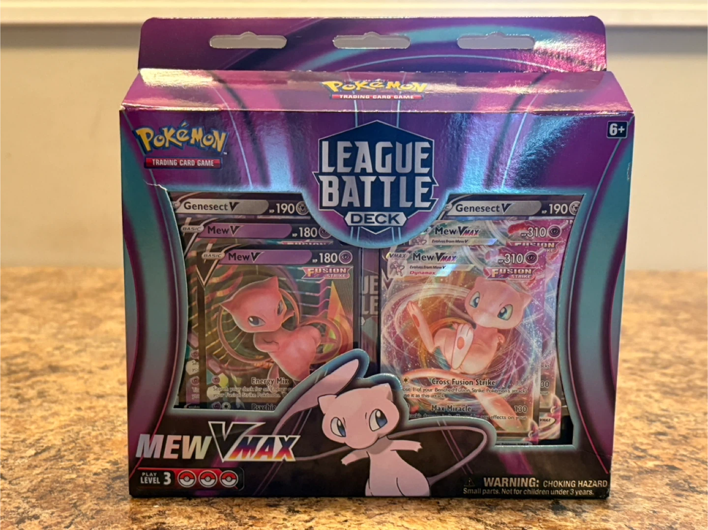 Mew VMAX FACTORY SEALED League Battle Deck