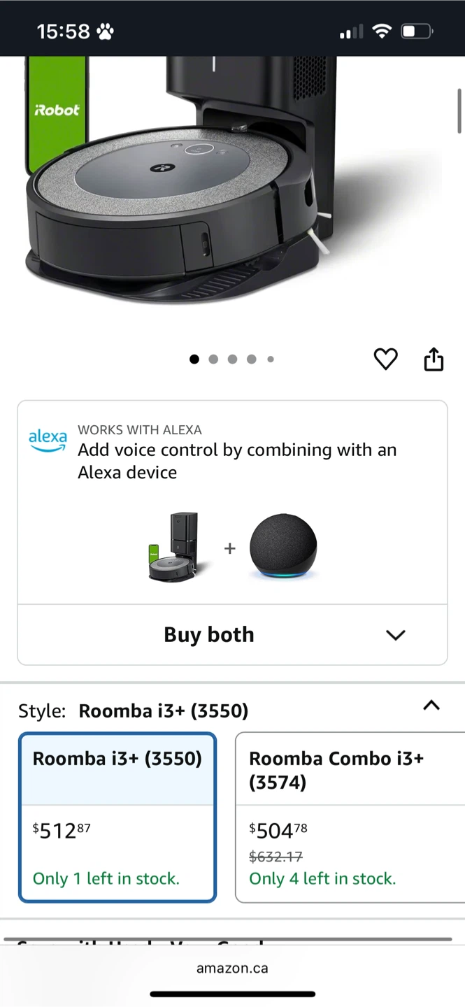 iRobot Roomba i3+ Robot Vacuum - photo 3