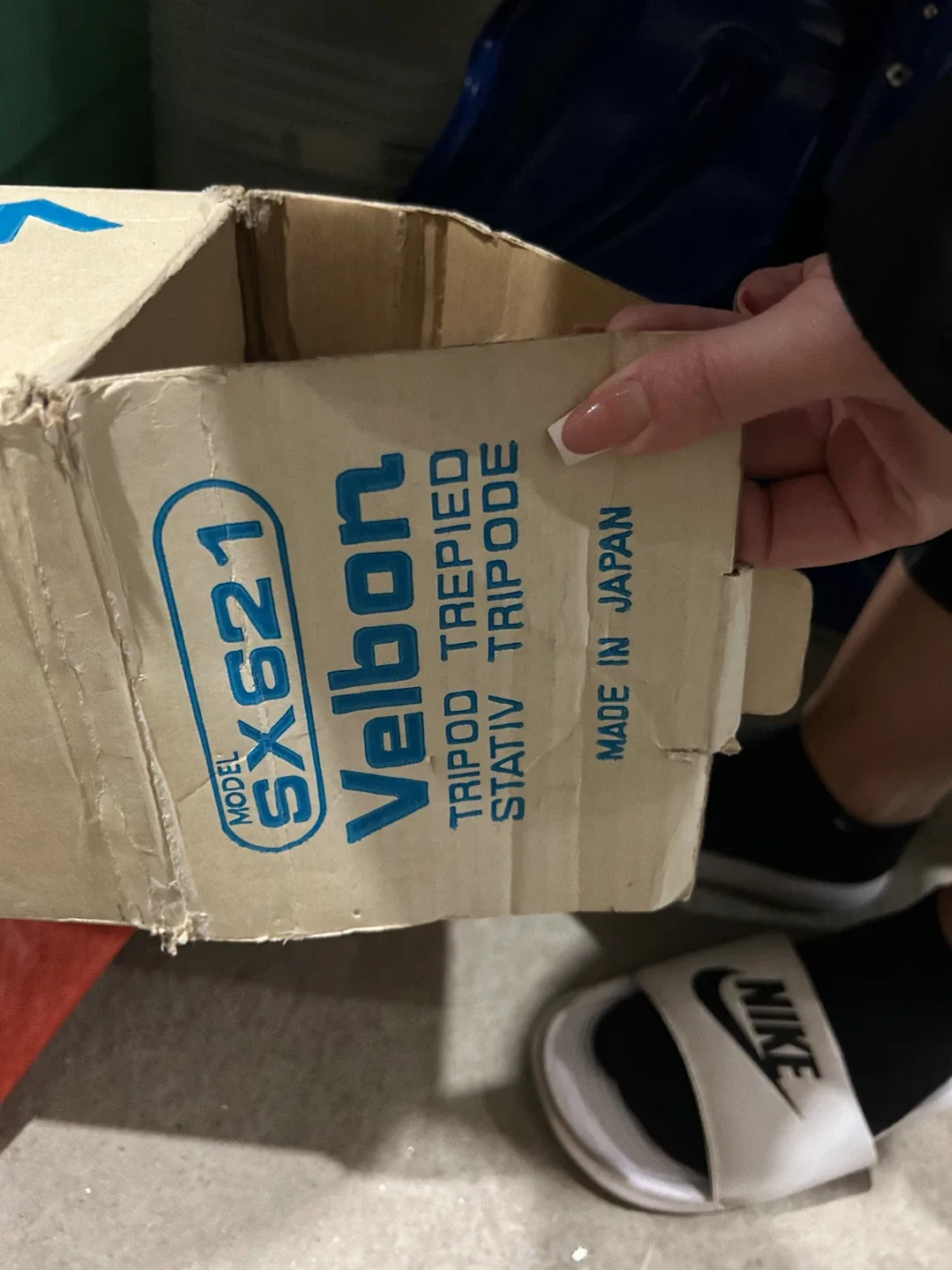 Velbon SX-621 Tripod with Box image indicator(5)