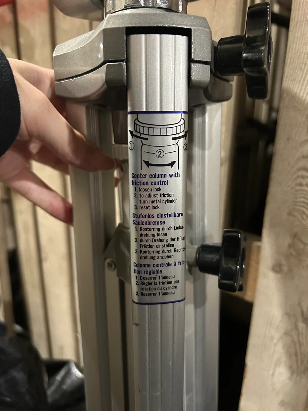 Velbon SX-621 Tripod with Box image indicator(3)