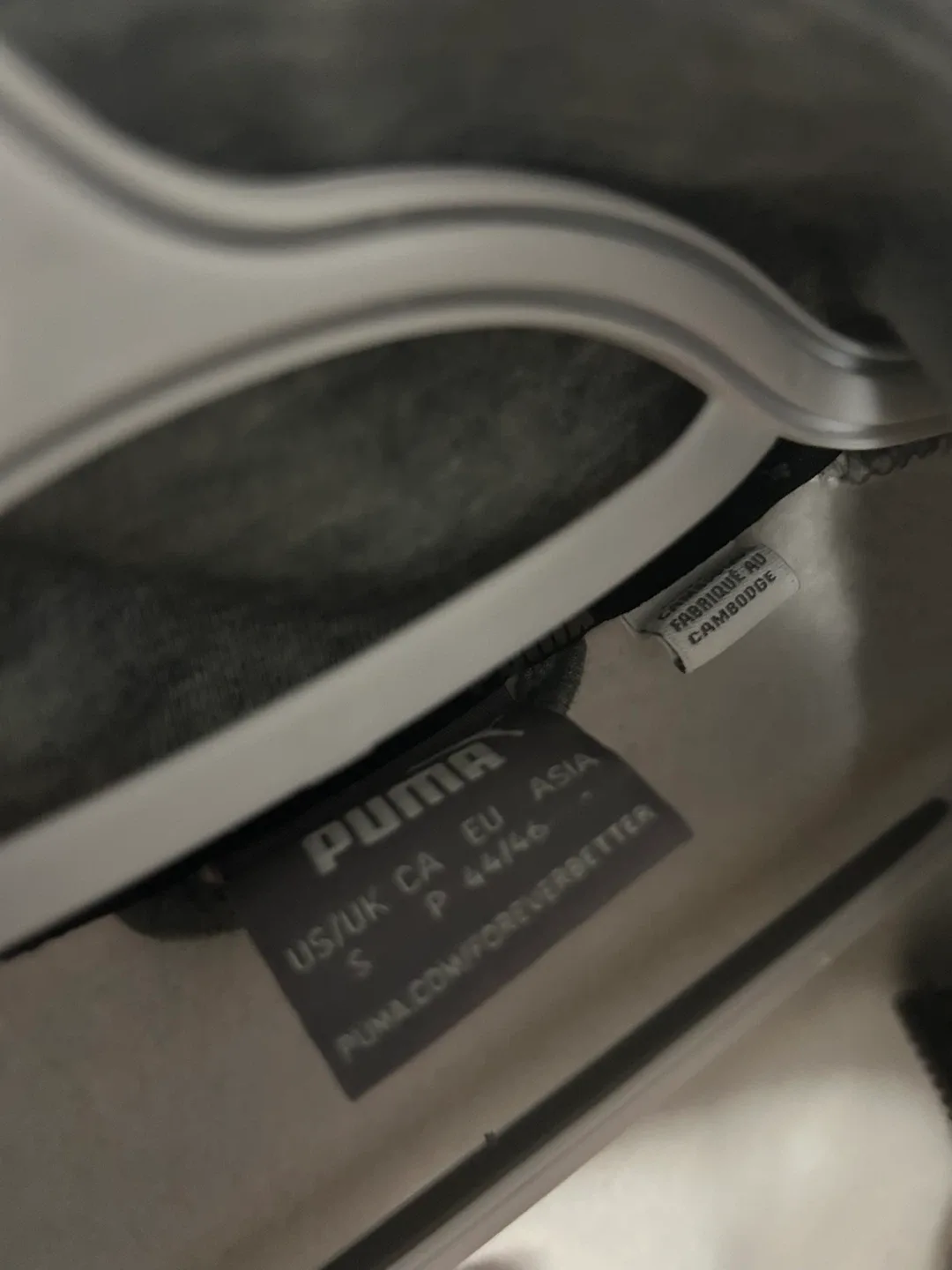 Puma Grey Jacket Size Small image indicator(3)