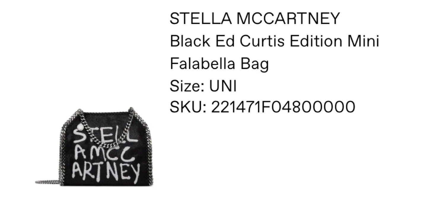 Stella McCartney Ed Curtis Mini Falabella Bag image indicator(4)