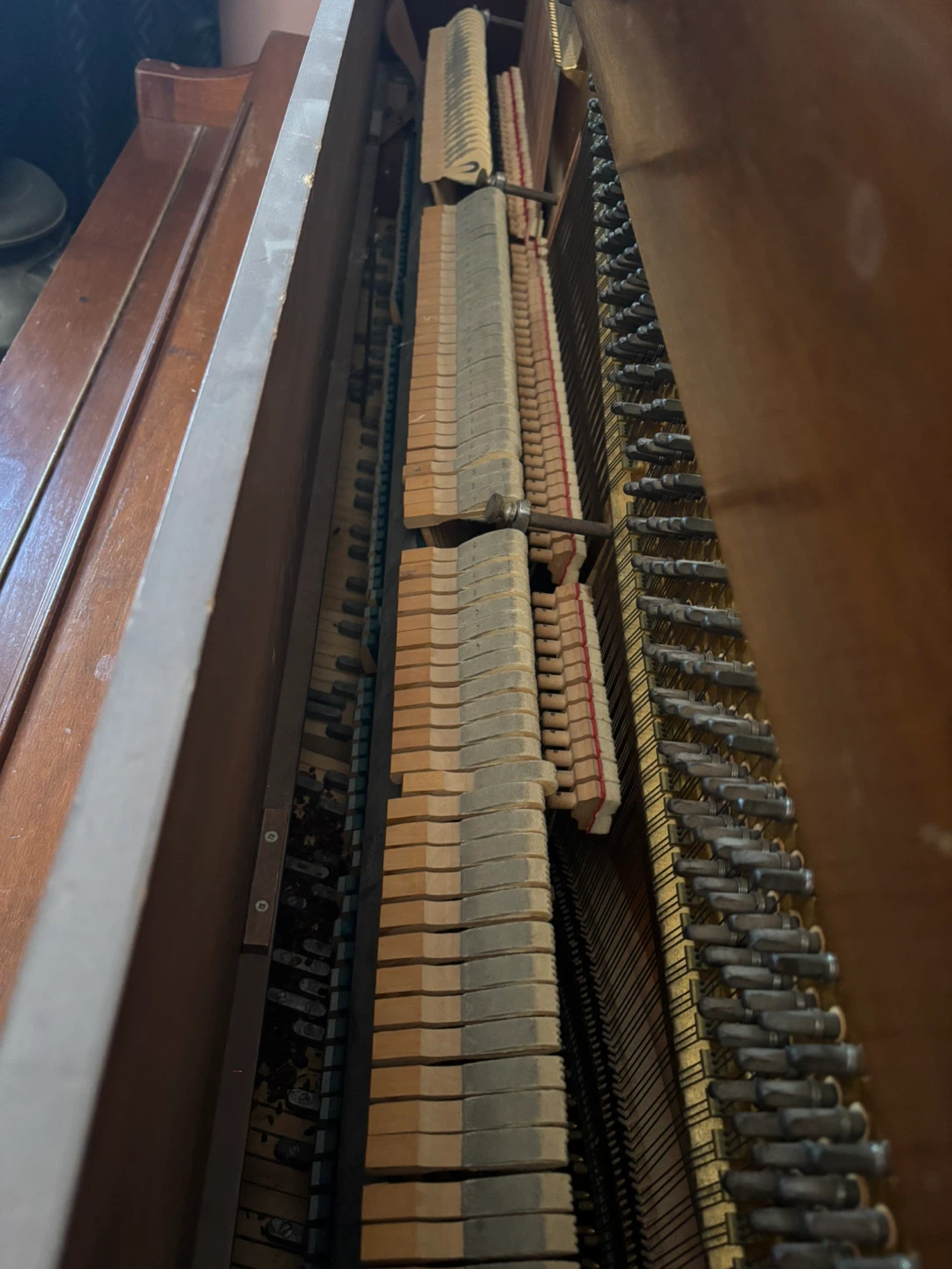 Upright Piano with Bench - photo 4