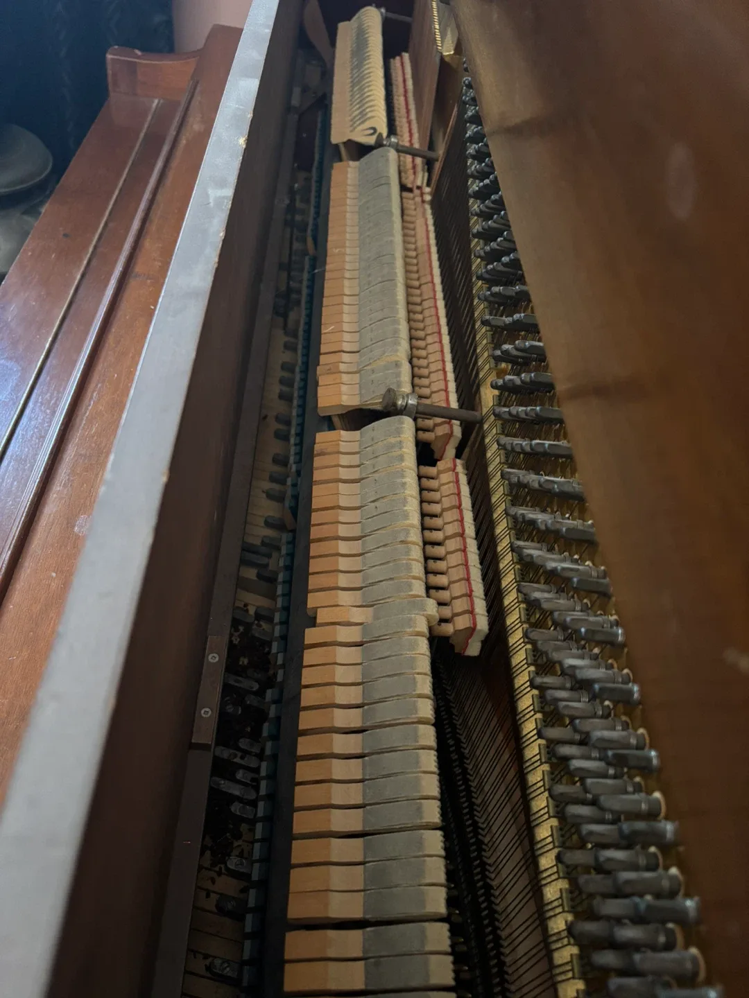 Upright Piano with Bench image indicator(4)