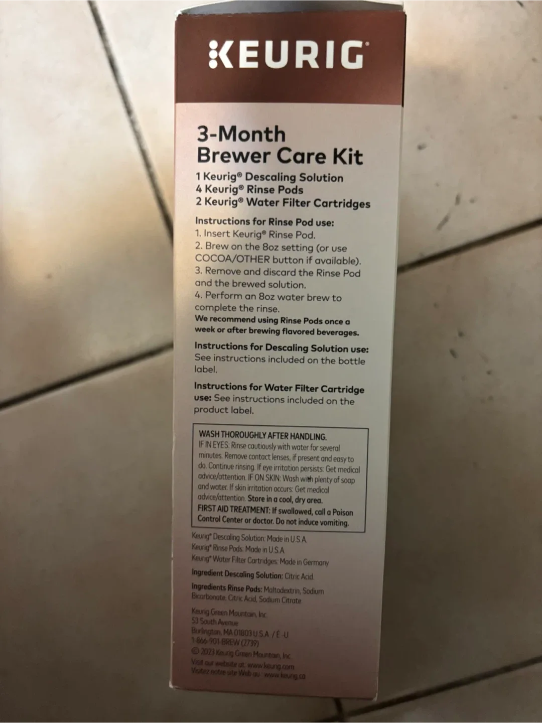 🥕Keurig K-Express Essentials Coffee Maker + Care Kit image indicator(3)