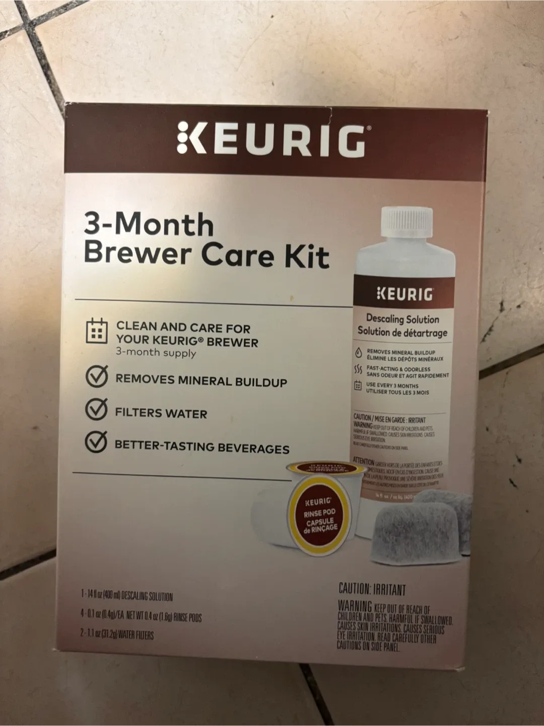 🥕Keurig K-Express Essentials Coffee Maker + Care Kit image indicator(2)