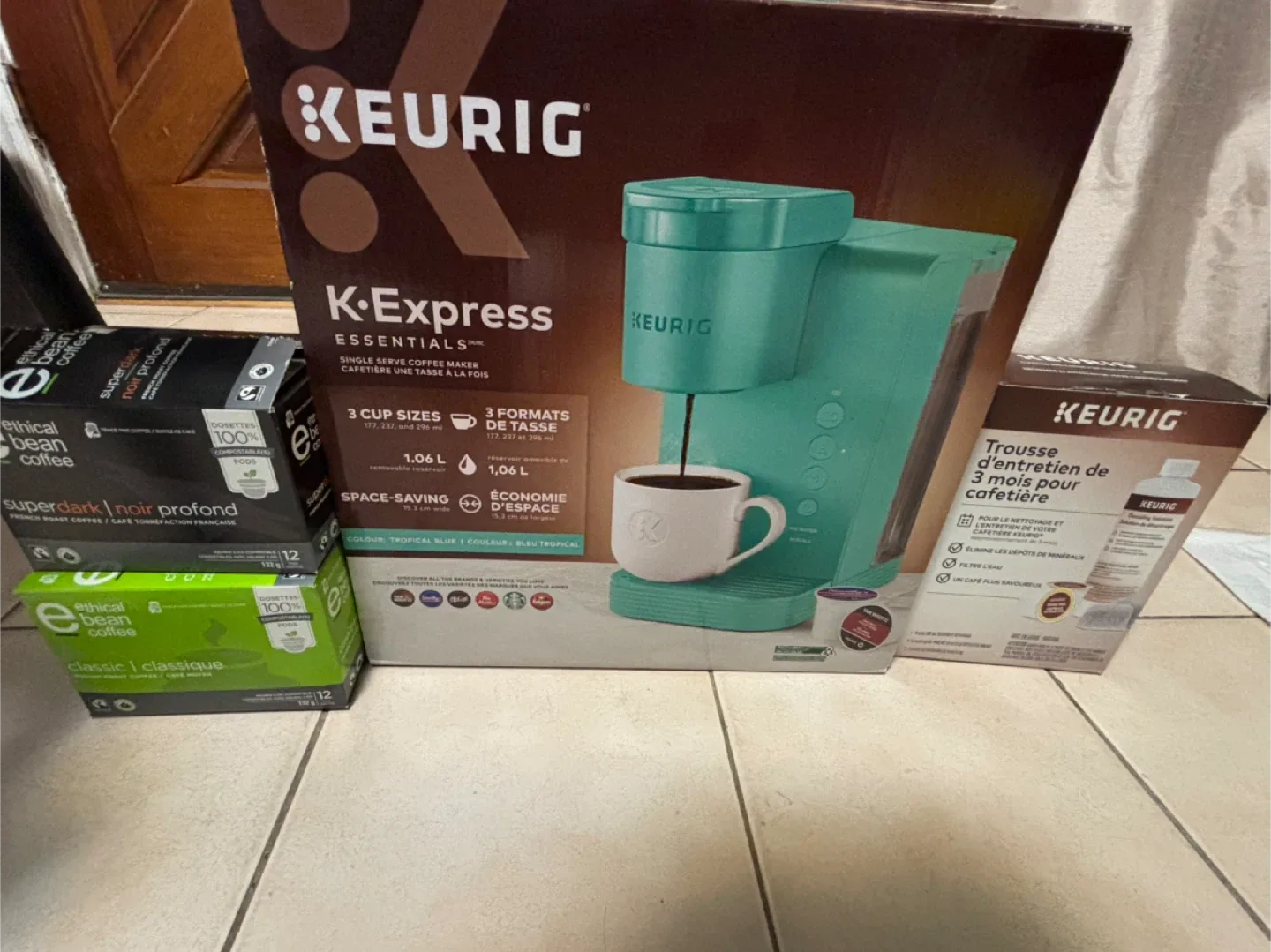 🥕Keurig K-Express Essentials Coffee Maker + Care Kit