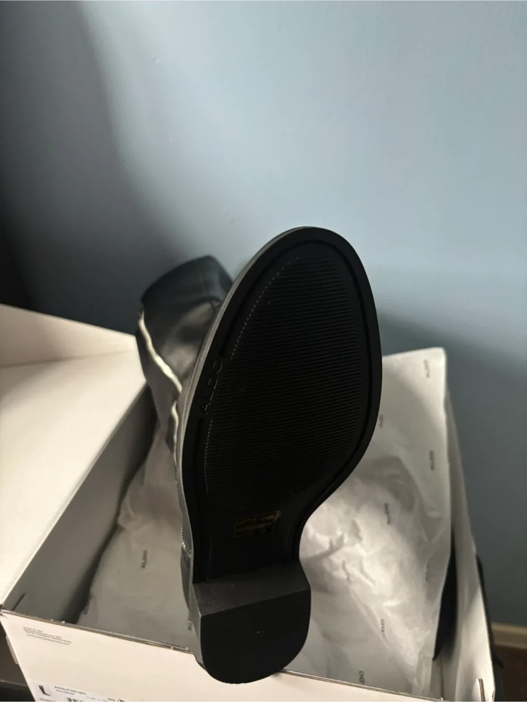 ALDO Aahliyah-001 Black Knee High Boots - Size 8.5 image indicator(4)