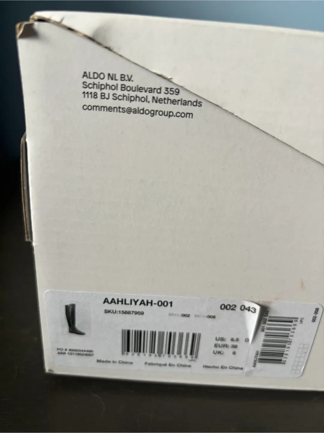 ALDO Aahliyah-001 Black Knee High Boots - Size 8.5 image indicator(3)