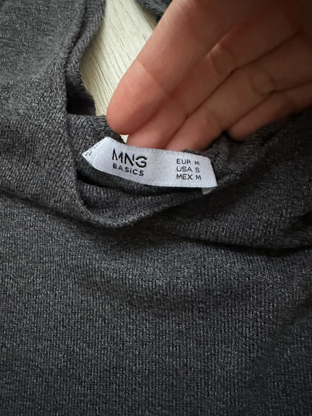 MNG Basics Grey Tank Top - Size M - photo 2